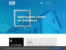 Tablet Screenshot of kmbuilding.pl